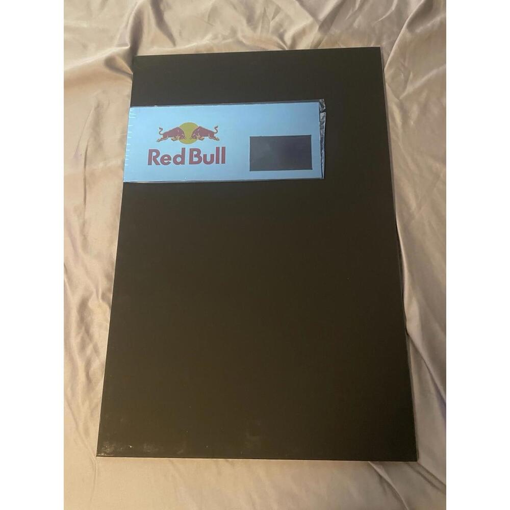 Red Bull Chalkboard 23" x 15" Advertising Bar Restaurant Sign *Brand New*